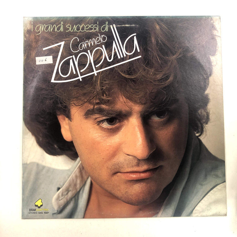 Carmelo Zappulla - I Grandi Successi Di Carmelo Zappulla (LP, Comp)