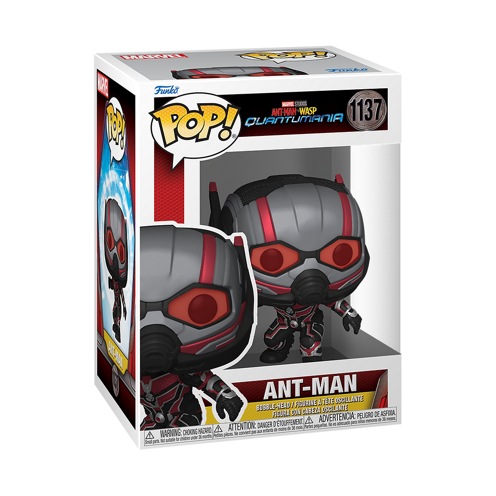 Marvel: Funko Pop! - Ant-Man Quantummania - Ant-Man (Vinyl Figure 1137)
