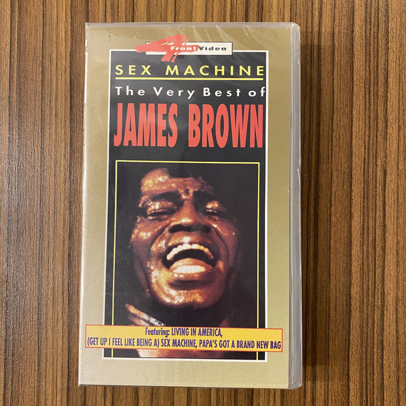 James Brown - Sex Machine - The Very Best Of (VHS, Comp, PAL)