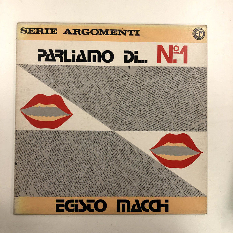 Egisto Macchi - Parliamo Di... N. 1 (LP)