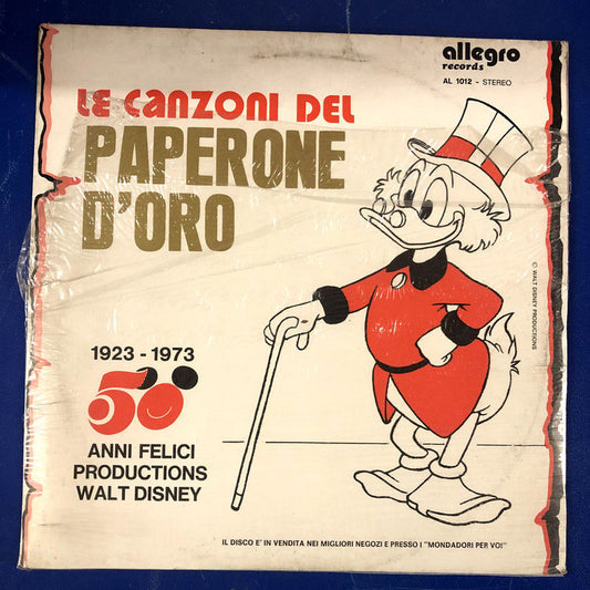 Carlo Cordara - Le Canzoni Del Paperone D'oro (LP, Album)