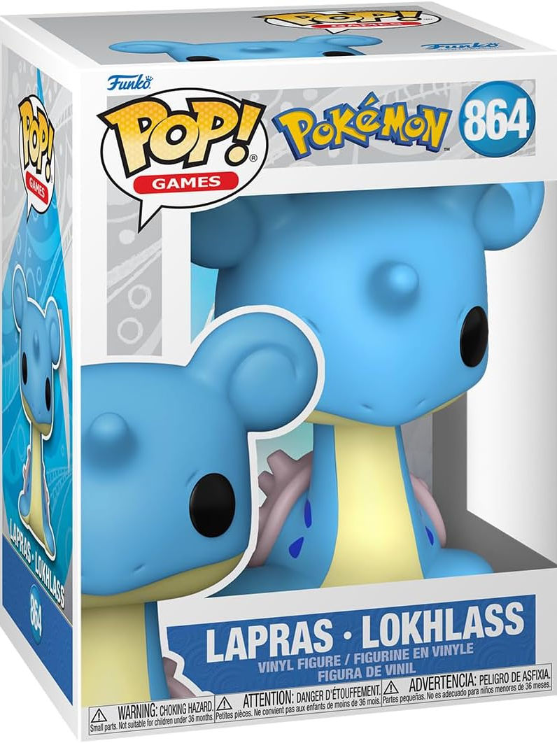 Pokemon: Funko Pop! Games - Lapras (Vinyl Figure 864)