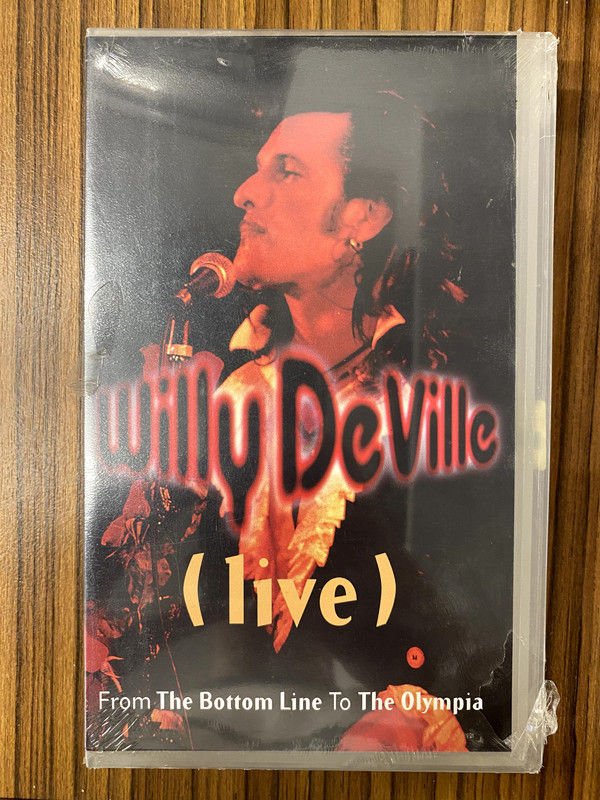 Willy DeVille - Live, From The Bottom Line To The Olympia (VHS, PAL)
