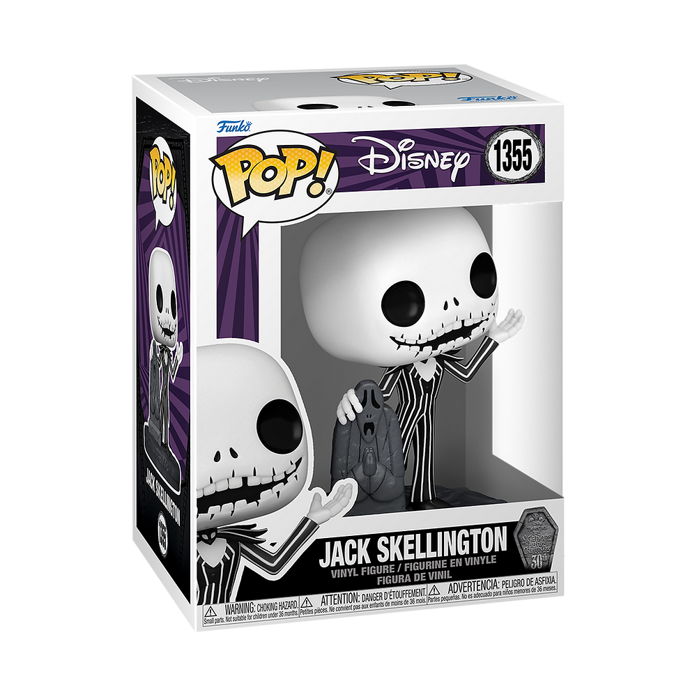 Disney: Funko Pop! - The Nightmare Before Christmas - Jack Skellington With Gravestone