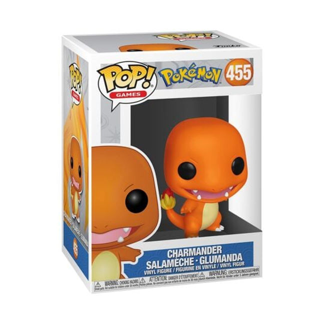 Pokemon: Funko: Pop! Games - Charmander (Vinyl Figure 455)