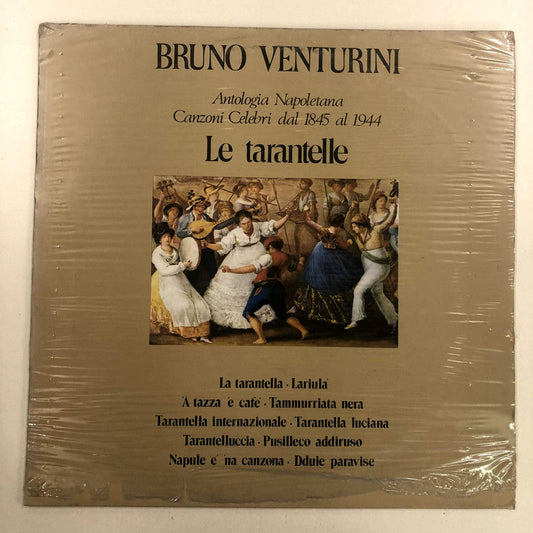Bruno Venturini - Antologia Napoletana, Dal 1845 Al 1944 - Le Tarantelle (LP)