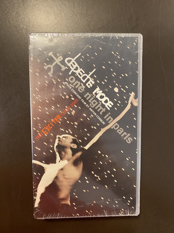 Depeche Mode - One Night In Paris, The Exciter Tour 2001 (VHS, PAL)