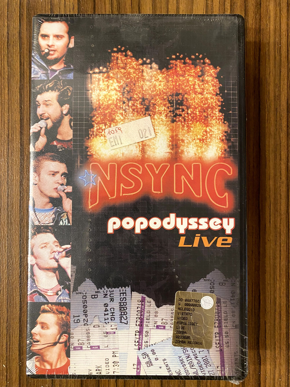 NSYNC - PopOdyssey Live (VHS, Comp, PAL)