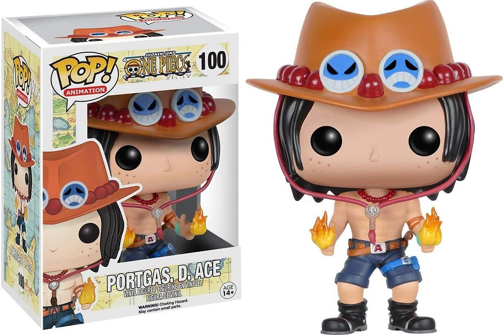 One Piece: Funko Pop! Animation - Portgas. D.Ace (Vinyl Figure 100)