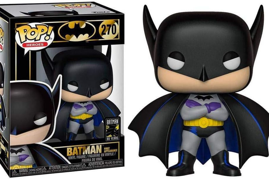 Dc Comics: Funko Pop! Heroes - Batman First Appearance (1939) (Vinyl Figure 270)