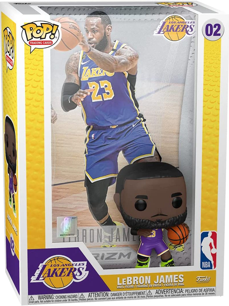 Basketball: Funko Pop! Trading Cards - Lakers - Lebron James (Vinyl Figure 02)
