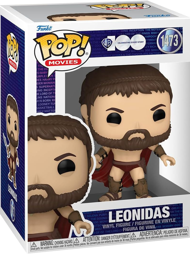 300: Funko Pop! Movies - Warner Bros 100 - Leonidas With Chase (Vinyl 1473)