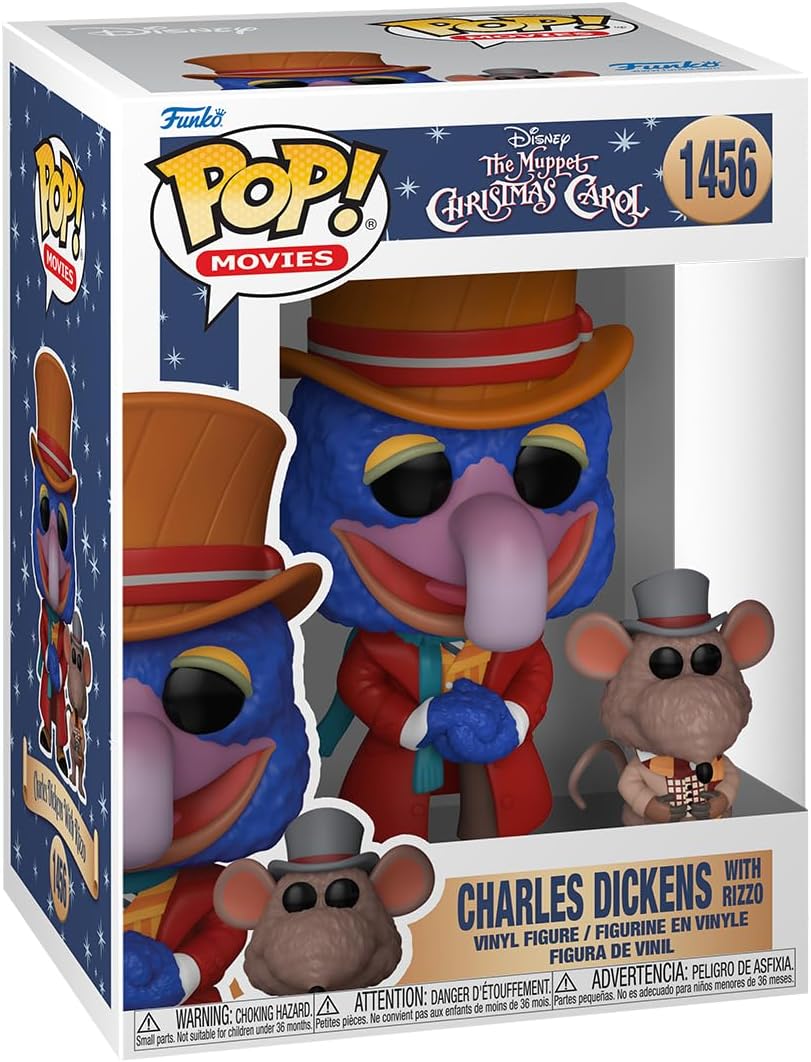 Disney: Funko Pop! - The Muppets Holiday - Gonzo With Rizzo (Vinyl Figure 1456)