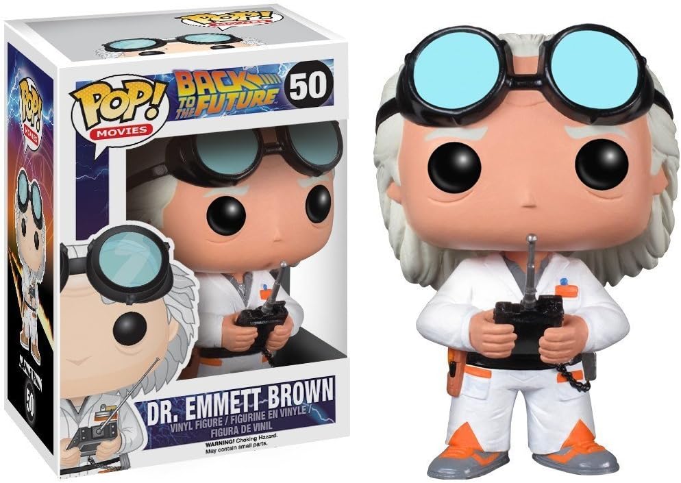 Back To The Future: Funko Pop! Movies - Dr. Emmett Brown (Vinyl Figure 50)