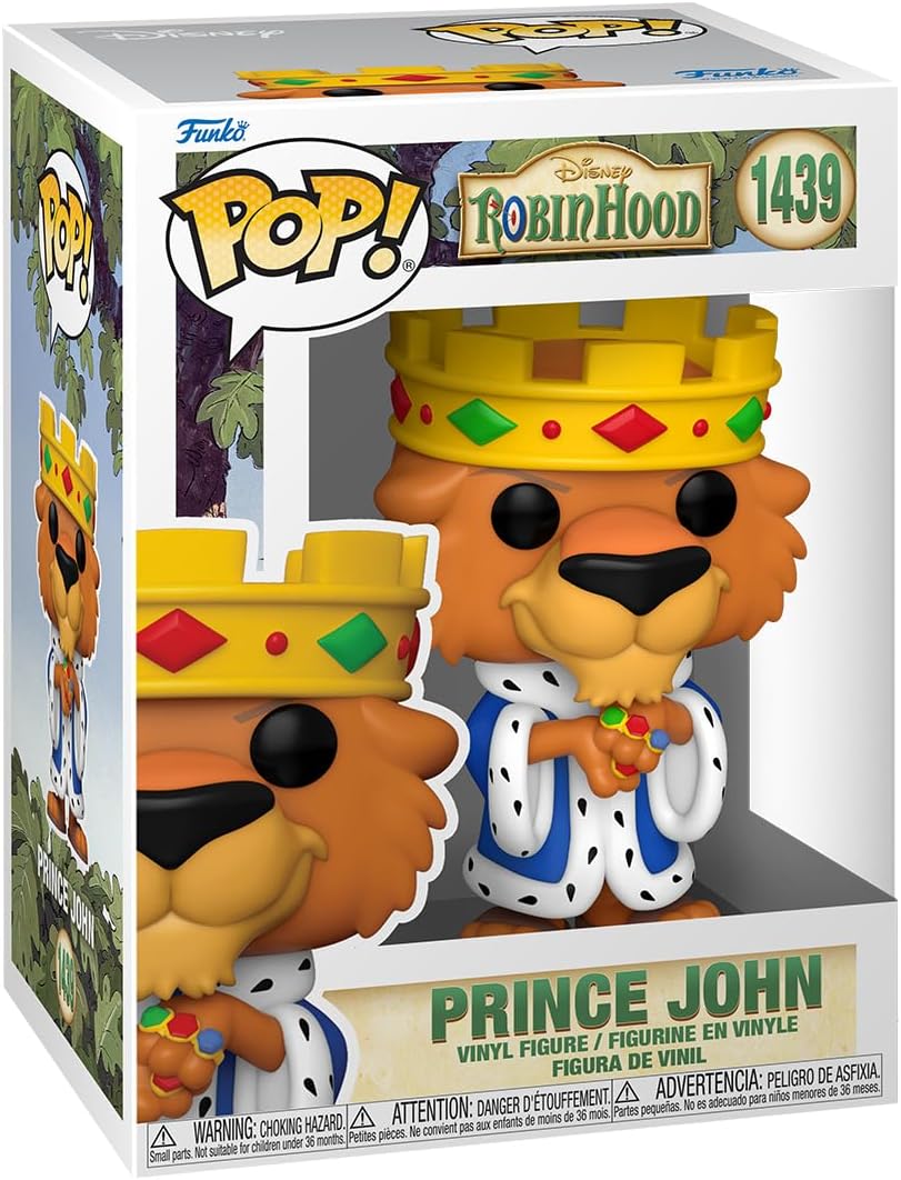 Disney: Funko Pop! - Robin Hood - Prince John (Vinyl Figure 1439)
