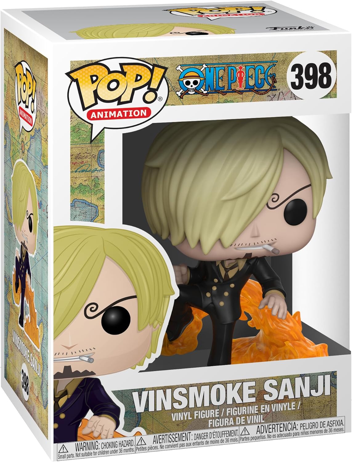 One Piece: Funko Pop! Animation - Vinsmoke Sanji (Vinyl Figure 398)