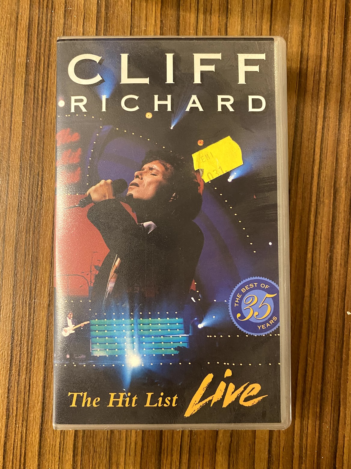 Cliff Richard - The Hit List Live (VHS, Album, PAL)