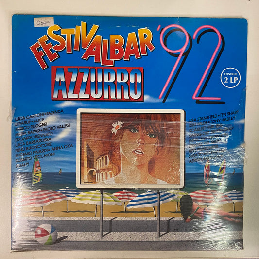 Various - Festivalbar Azzurro '92 (2xLP, Comp)