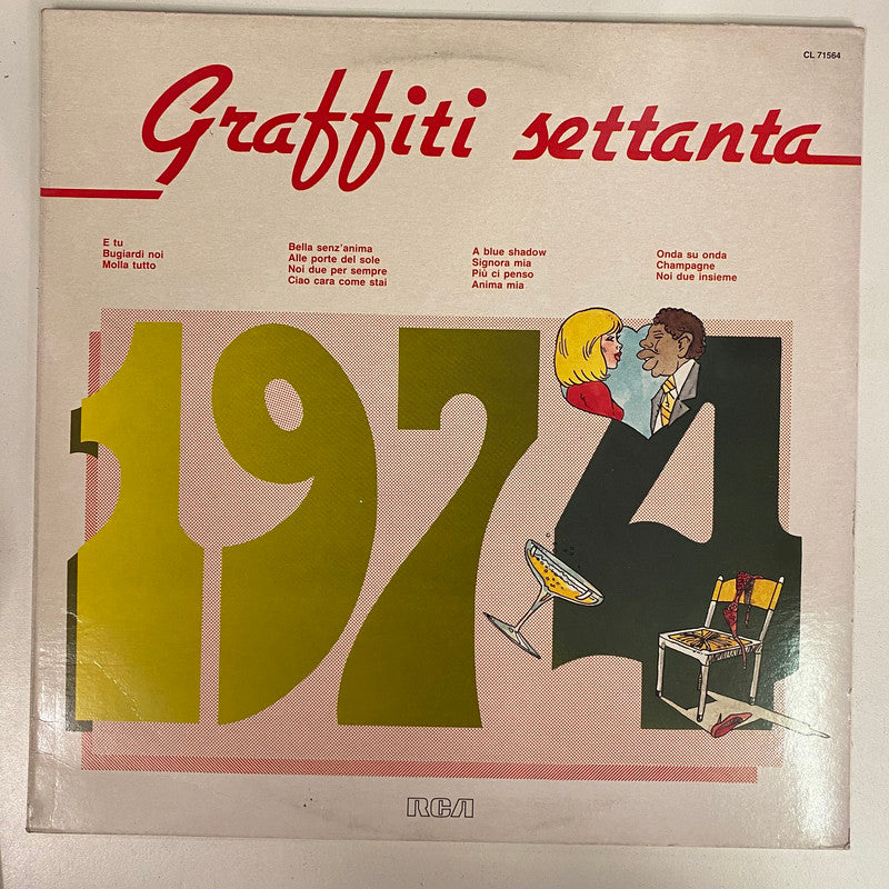 Various - Graffiti Settanta 1974 (LP, Comp)