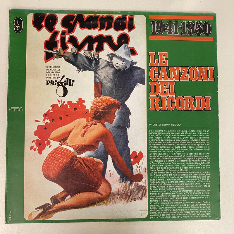 Various - Le Canzoni Dei Ricordi - Vol. 9 1943 (LP, Comp)
