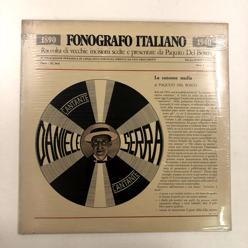 Daniele Serra - Daniele Serra Cantante (LP, Comp)