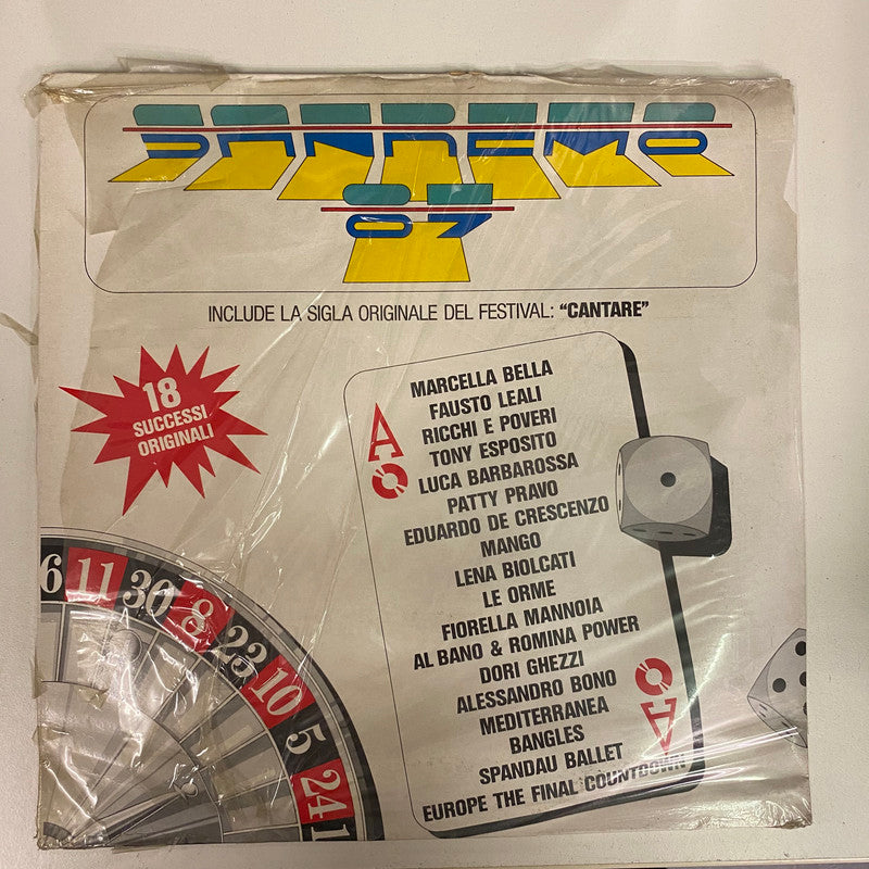 Various - Sanremo '87 (LP, Comp)