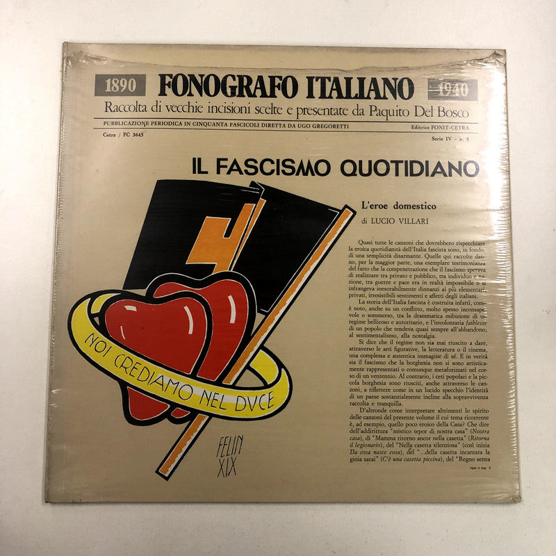 Various - Il Fascismo Quotidiano (LP, Comp)