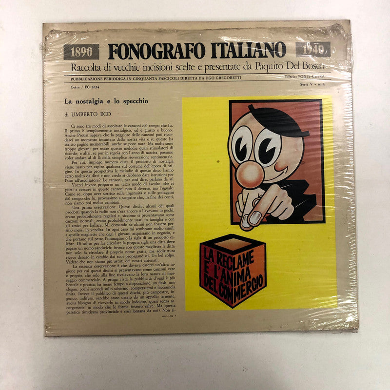 Various - La Reclame È L'Anima Del Commercio (LP, Mono)
