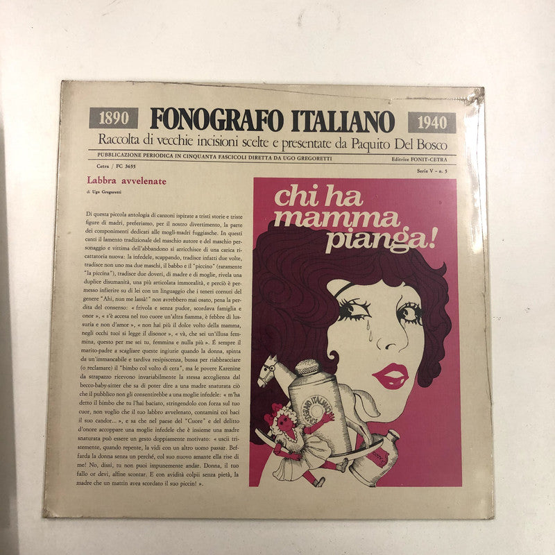 Various - Chi Ha Mamma Pianga! (LP, Comp)