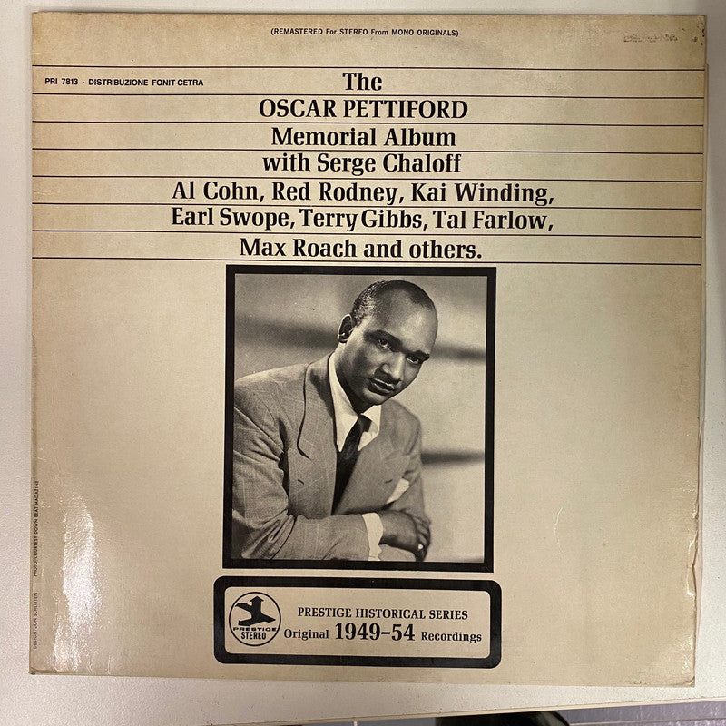 Oscar Pettiford - The Oscar Pettiford Memorial Album (LP, Comp, RE, RM)