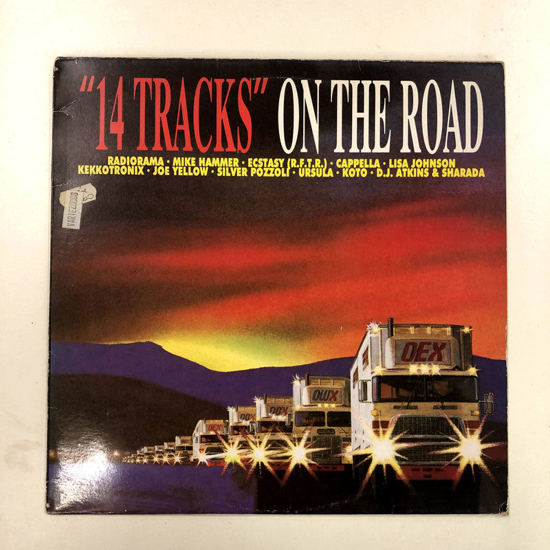 Various - "14 Tracks" On The Road (LP, Comp, Mixed)