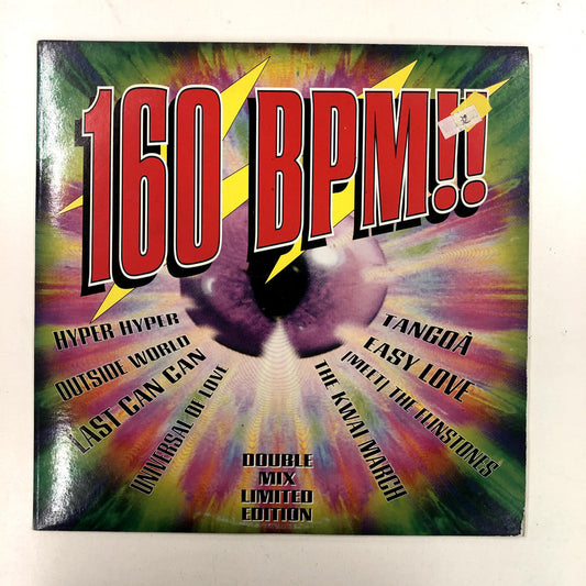 Various - 160 BPM!! (2xLP, Comp, Ltd)