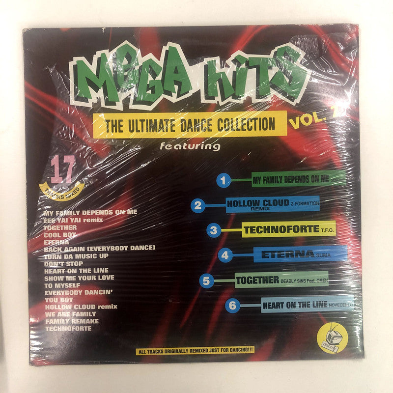 Various - Mega Hits The Compilation Vol. 2 (The Ultimate Dance Collection) (LP, Comp, Mixed)