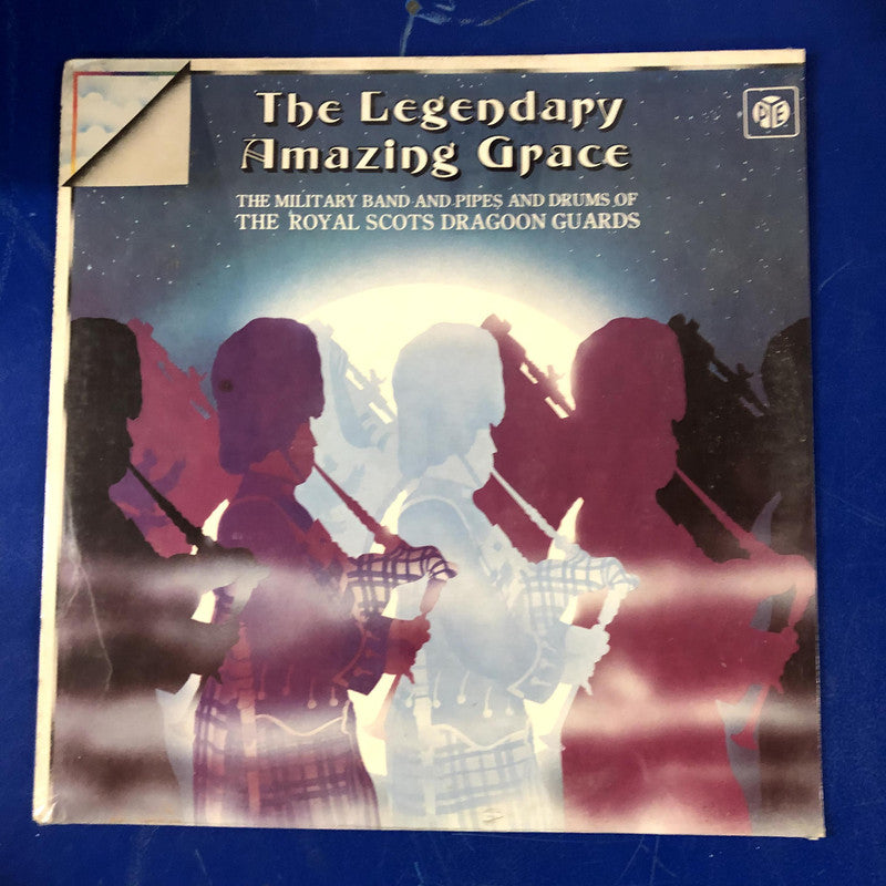 The Military Band And Pipes And Drums Of The Royal Scots Dragoon Guards - The Legendary Amazing Grace (LP, Album)