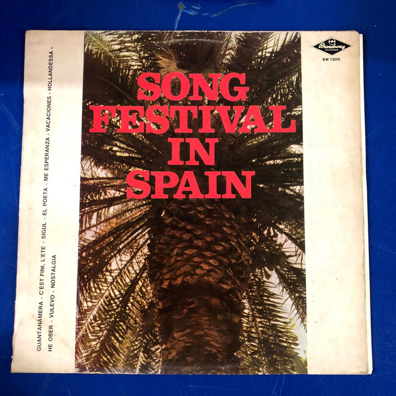 Various - Song Festival In Spain (LP)