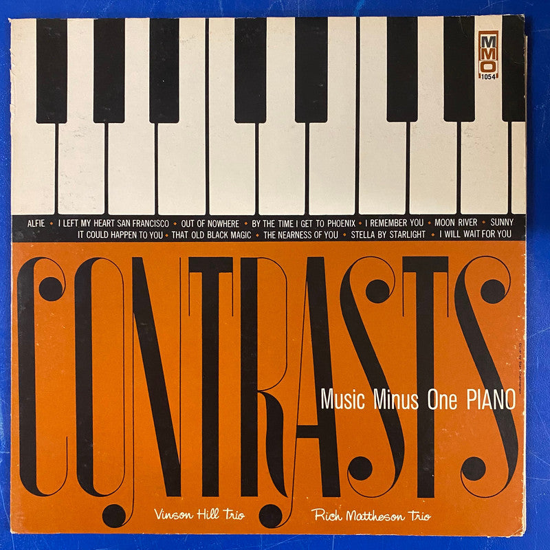 The Rich Mattheson Trio, The Vinnie Hill Trio - music minus one piano (LP, Con)