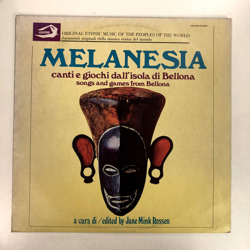 Various - Melanesia: Canti e Giochi dall'Isola di Bellona / Songs And Games From Bellona (LP)