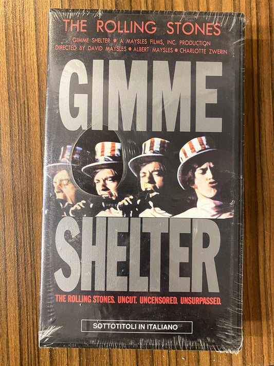 The Rolling Stones - Gimme Shelter (VHS, PAL)