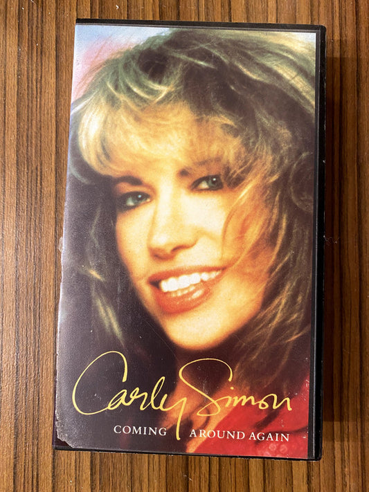 Carly Simon - Coming Around Again (VHS, Album, PAL)