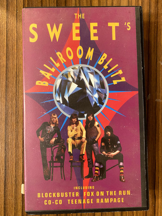 The Sweet's - Ballroom Blitz (VHS, Comp)