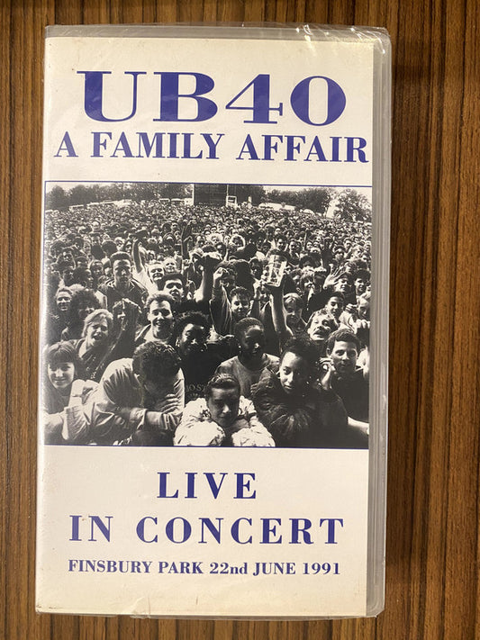 UB40 - A Family Affair - Live In Concert (VHS, PAL)