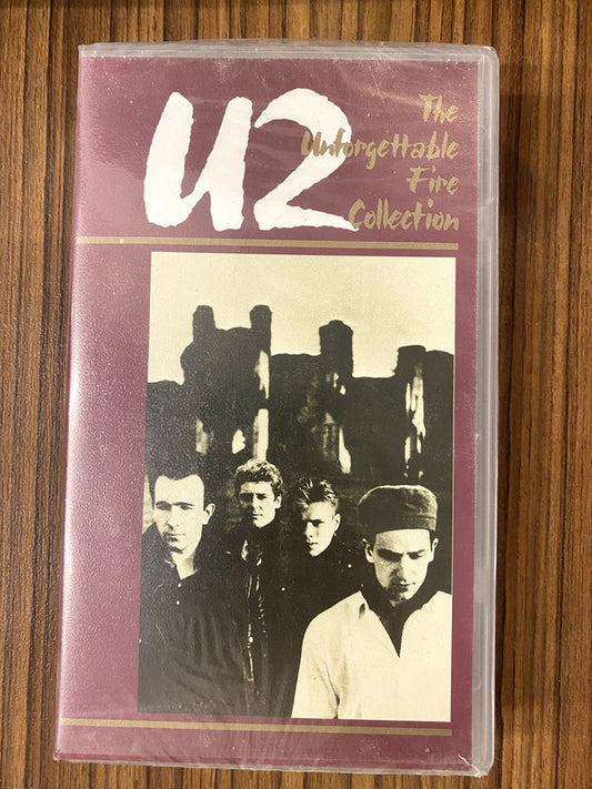 U2 - The Unforgettable Fire Collection (VHS, RE, PAL)