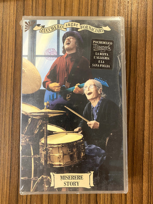 Zucchero – Miserere Story (VHS, Comp, PAL)