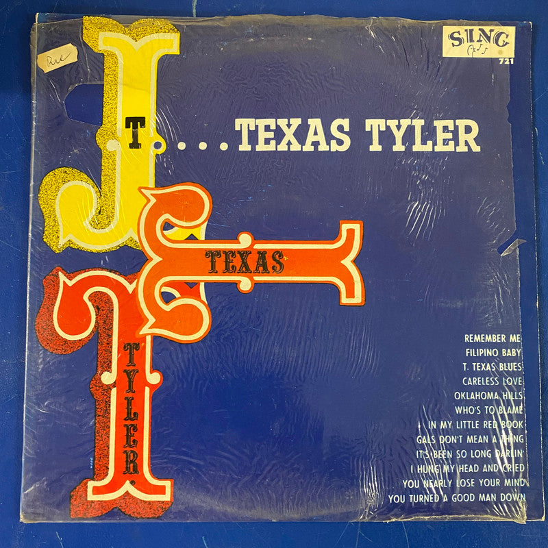 T. Texas Tyler - T. Texas Tyler (LP, Comp)