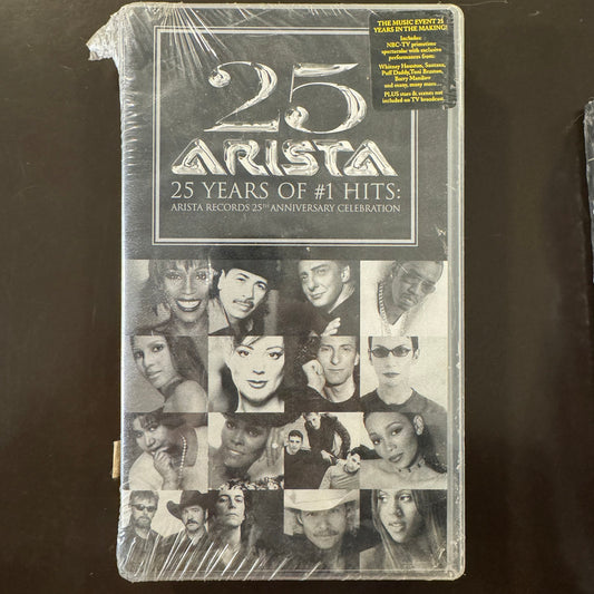 Various - 25 Years Of #1 Hits: Arista Records 25th Anniversary Celebration (VHS, NTSC, Dol)