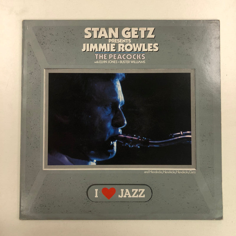 Stan Getz Presents Jimmy Rowles - The Peacocks (LP, Album, RE)