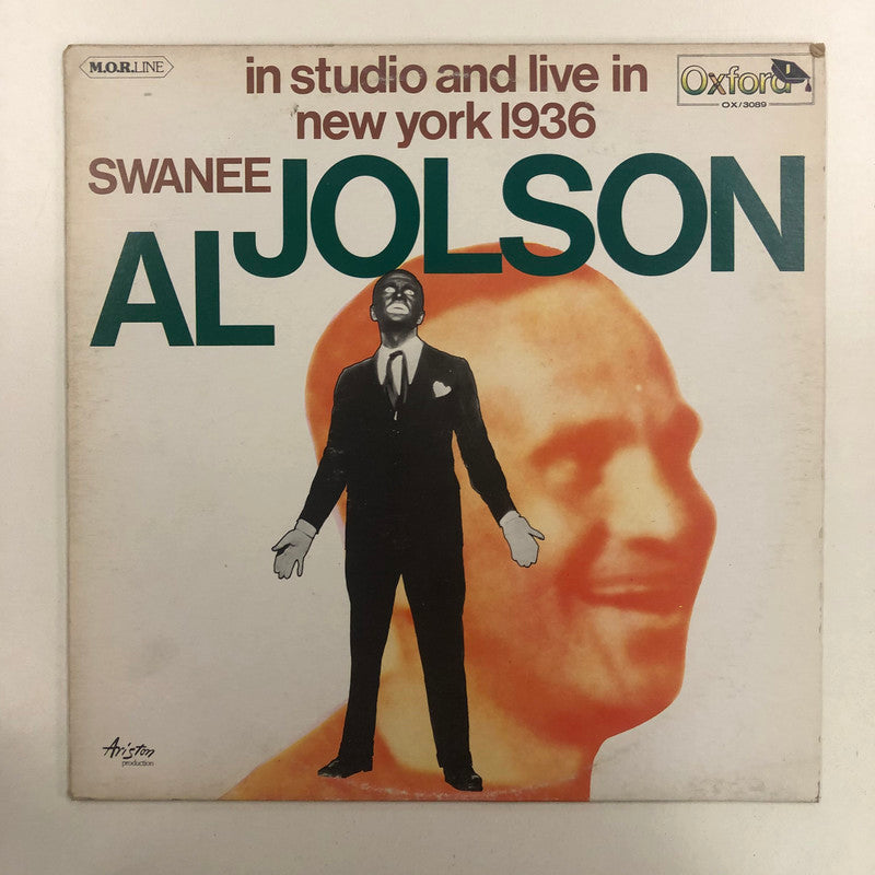 Al Jolson - Swanee In Studio And Live In New York 1936 (LP)