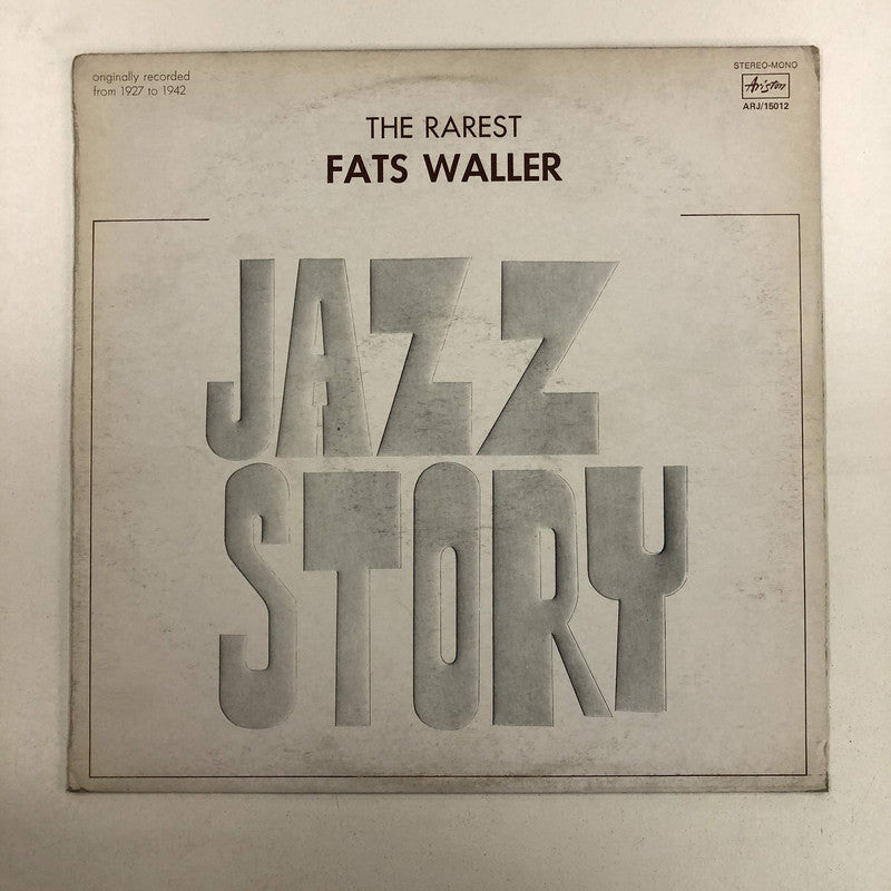 Fats Waller - The Rarest Fats Waller (LP, Comp, Mono)