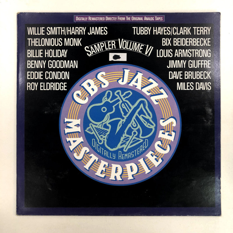 Various - CBS Jazz Masterpieces Sampler, Volume VI (LP, Comp, RM, Smplr)