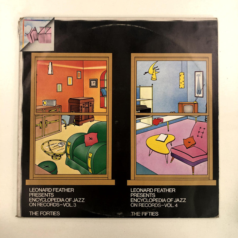 Various - Encyclopedia Of Jazz On Records - Vol. 3 The Forties, Vol. 4 The Fifties (2xLP, Comp)